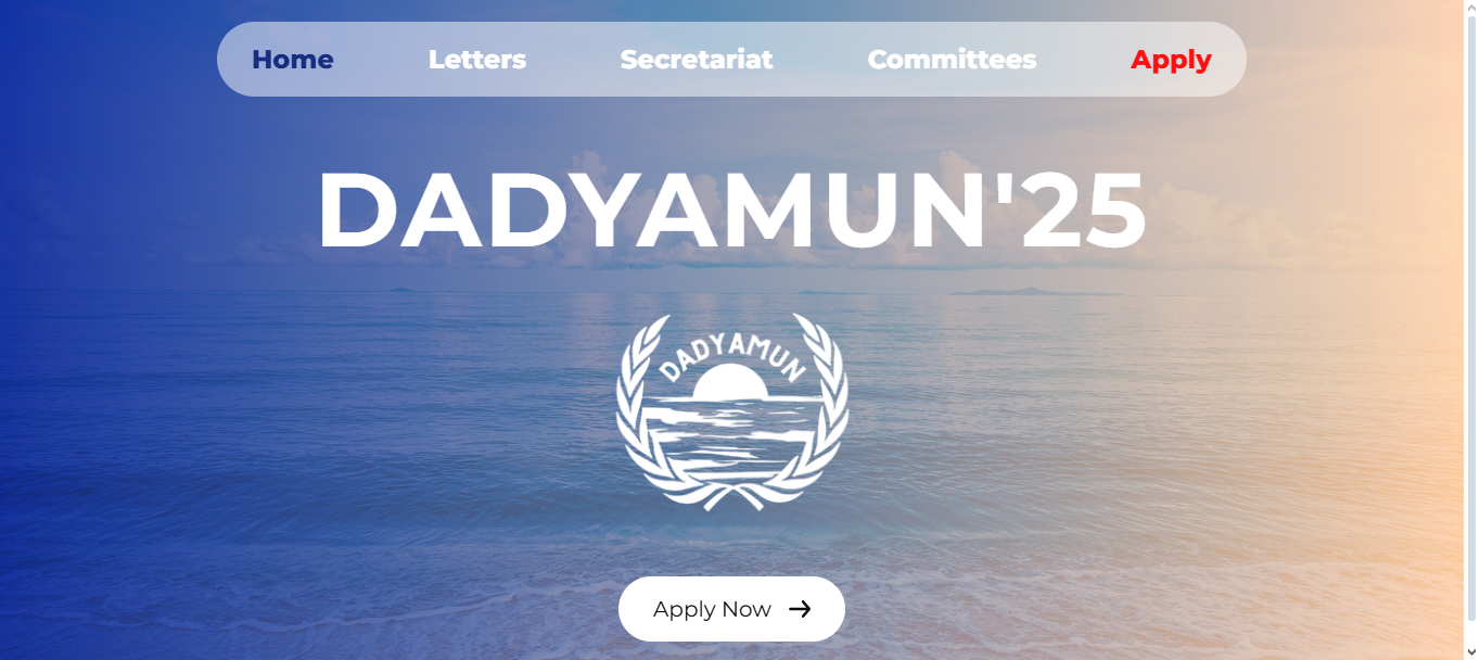 DADYAMUN - Web Application System for DADYA MUN