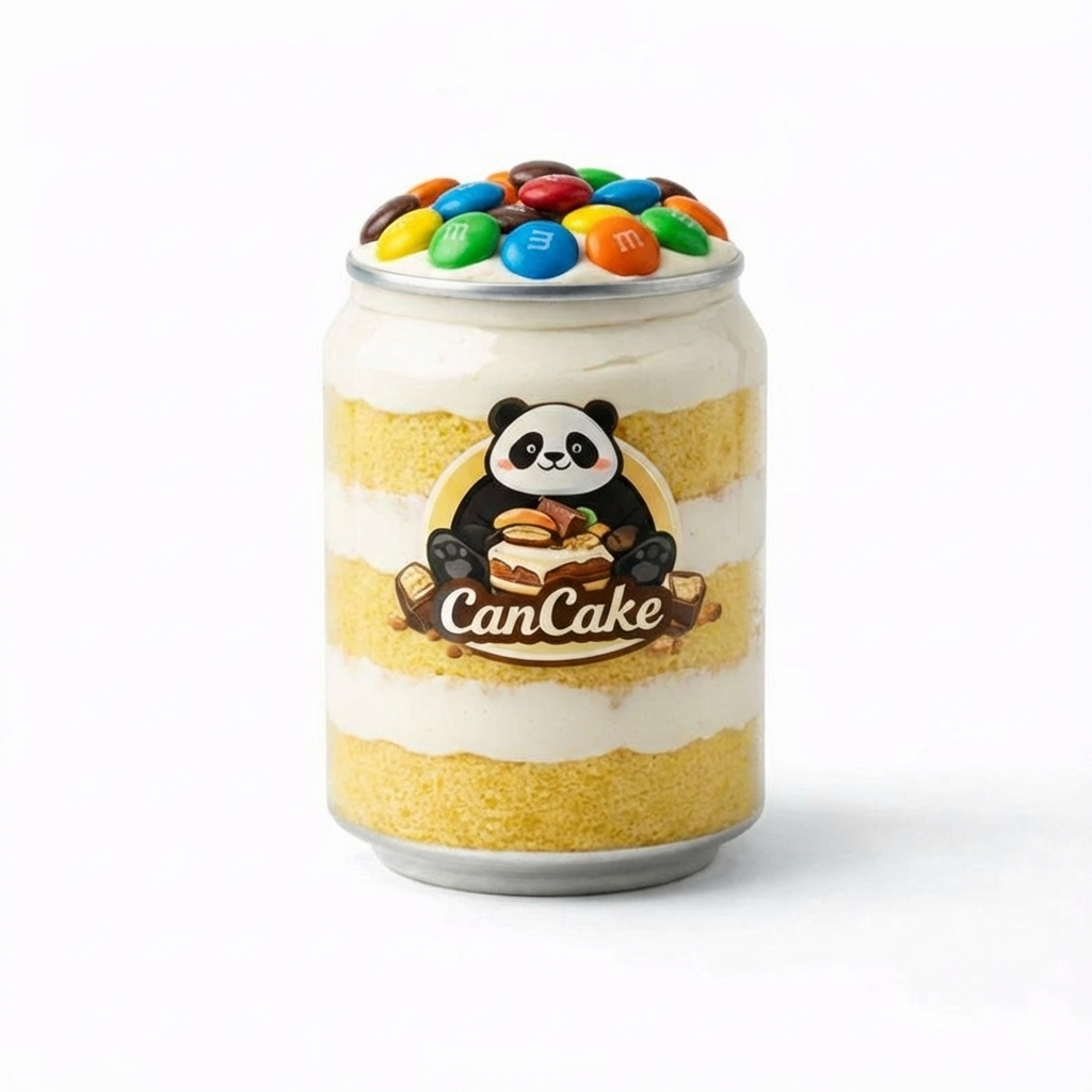 M&M's - Can cake artisanal