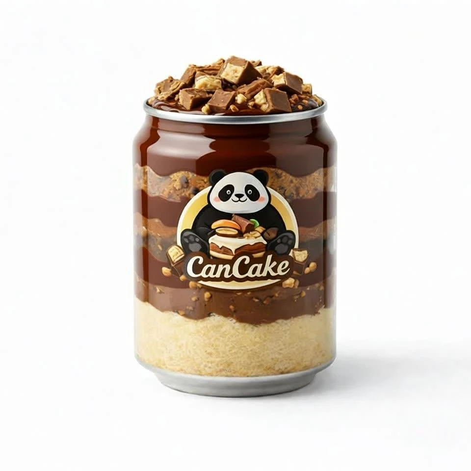 Kitkat - Can cake artisanal