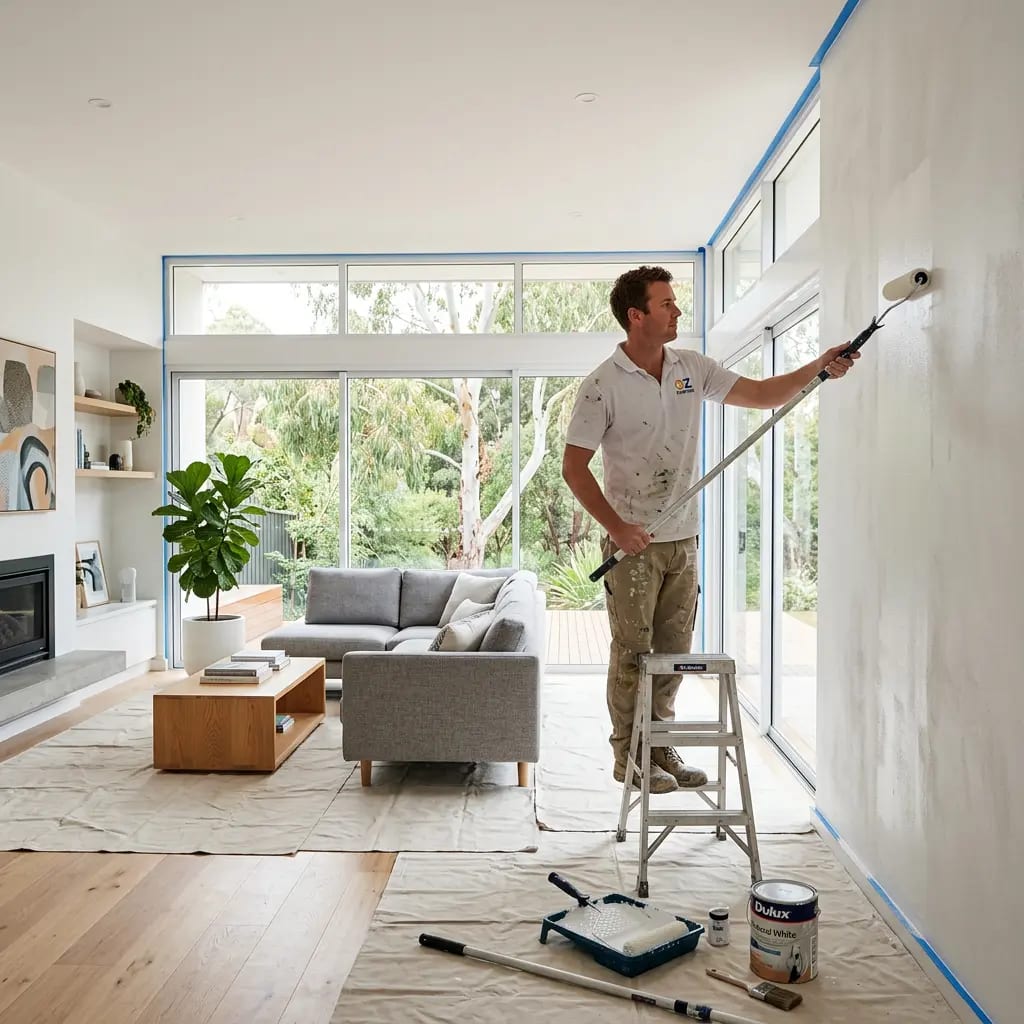 Interior house painting Gold Coast