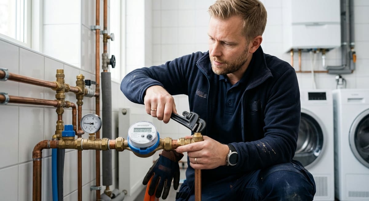 Val av vattenmätare – guide till MID-klasser, R-tal och dimensionering