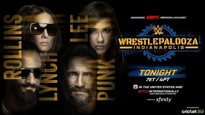 WWE Wrestlepalooza 2025 Results As AJ Lee Taps Out Becky Lynch, CM Punk Gets Revenge