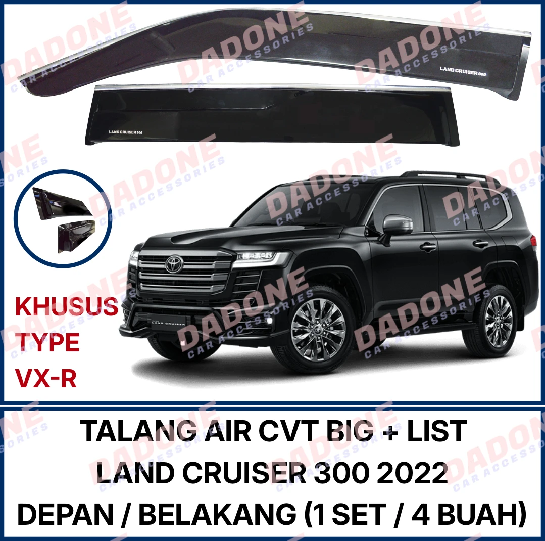 TALANG AIR CVT BIG + LIST LAND CRUISER 300 2022 D/B