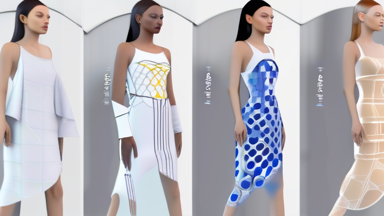AI-generated virtual fashion designs