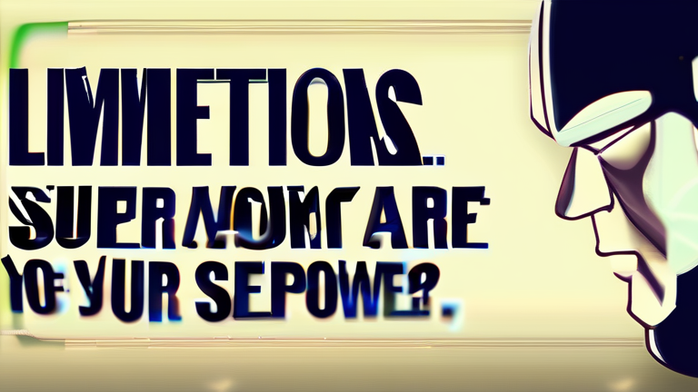 What If Your Limitations Are Part of Your Superpower?