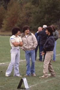 Joe Savino, Taylor Montgomery, Frank Rotiroti at an HHS Varsity ...