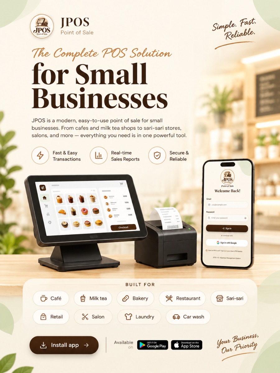 Jpos-Coffee Shop POS