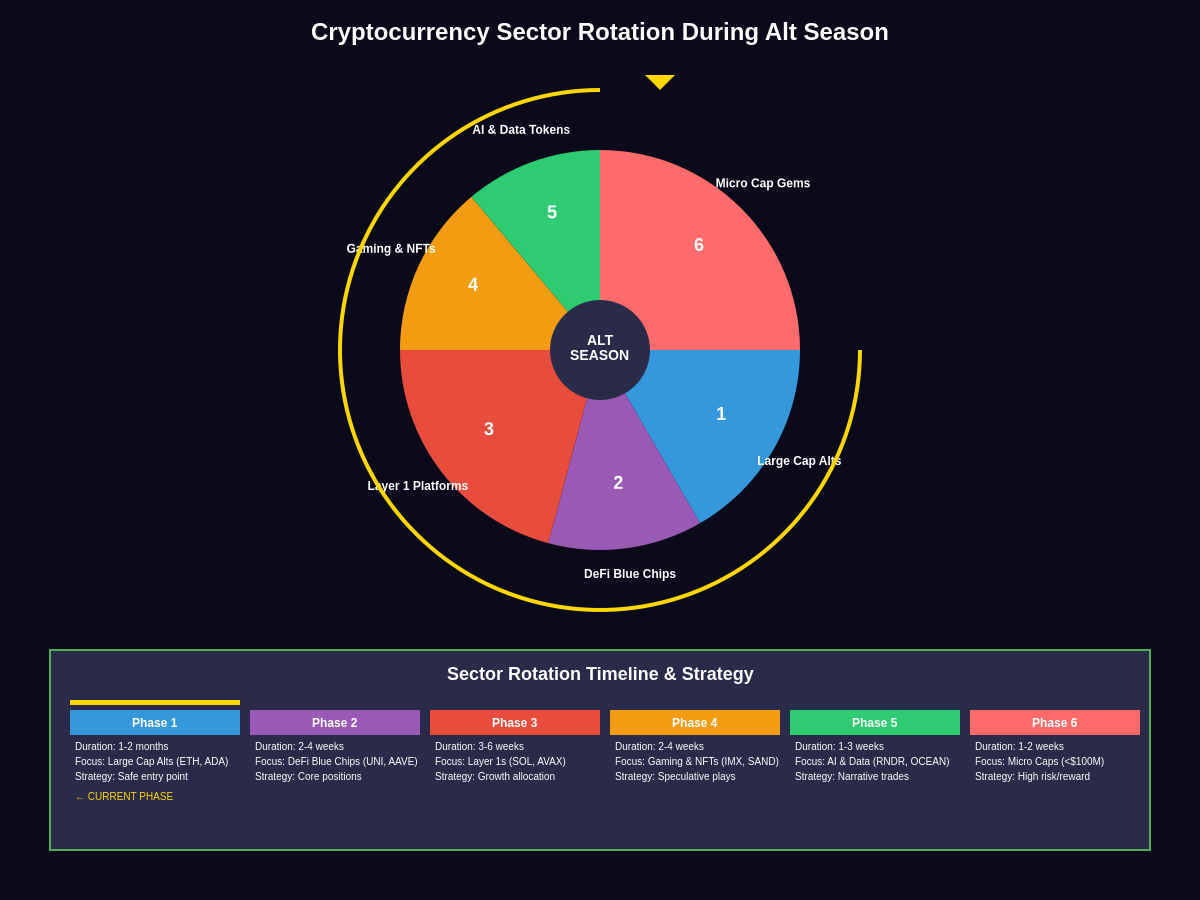 Cryptocurrency Sector Rotation During Alt Season