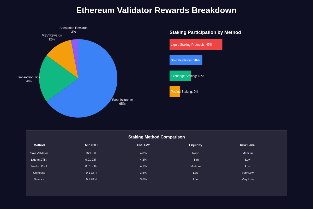 Validator Rewards Breakdown