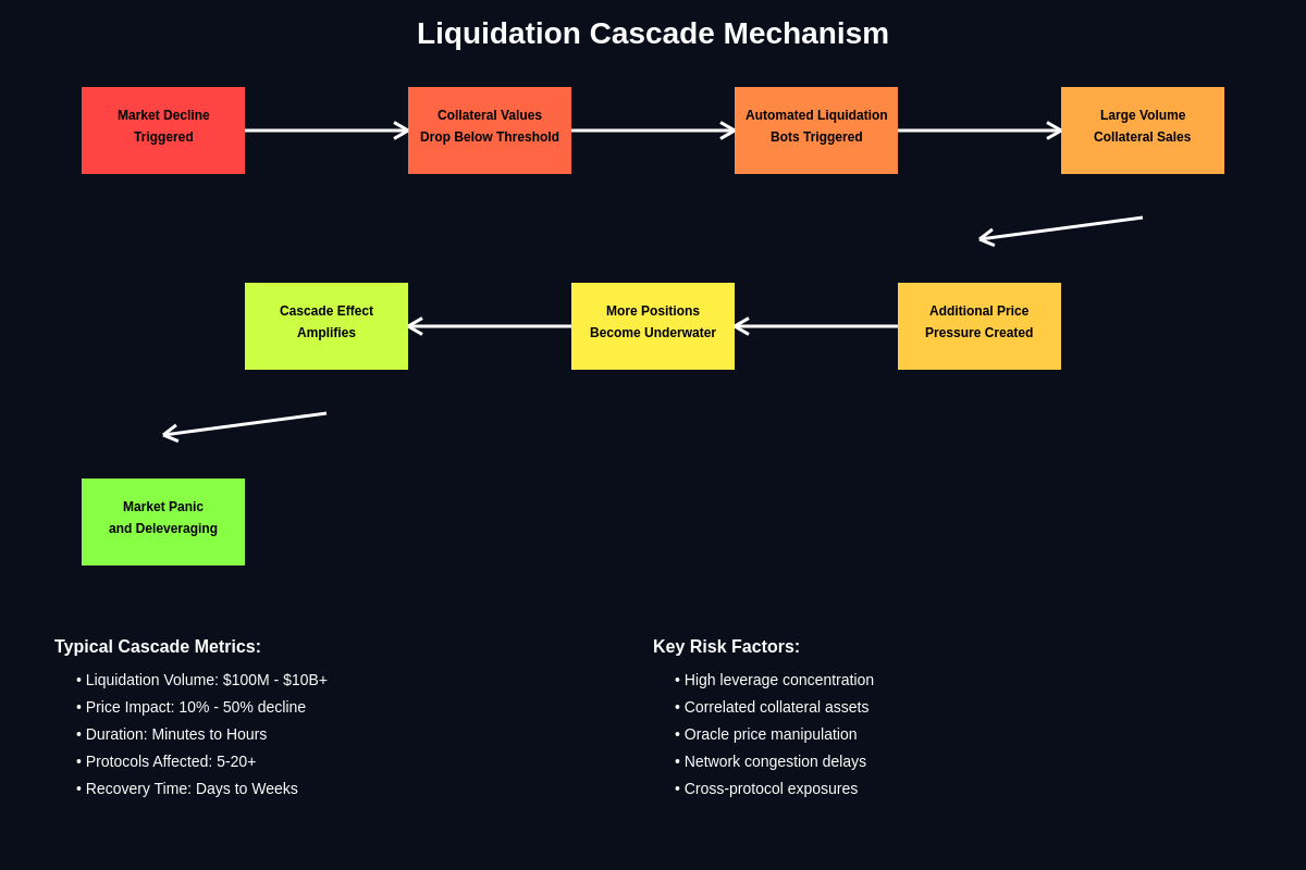 Featured image of post Liquidation Cascades: When DeFi Lending Goes Wrong