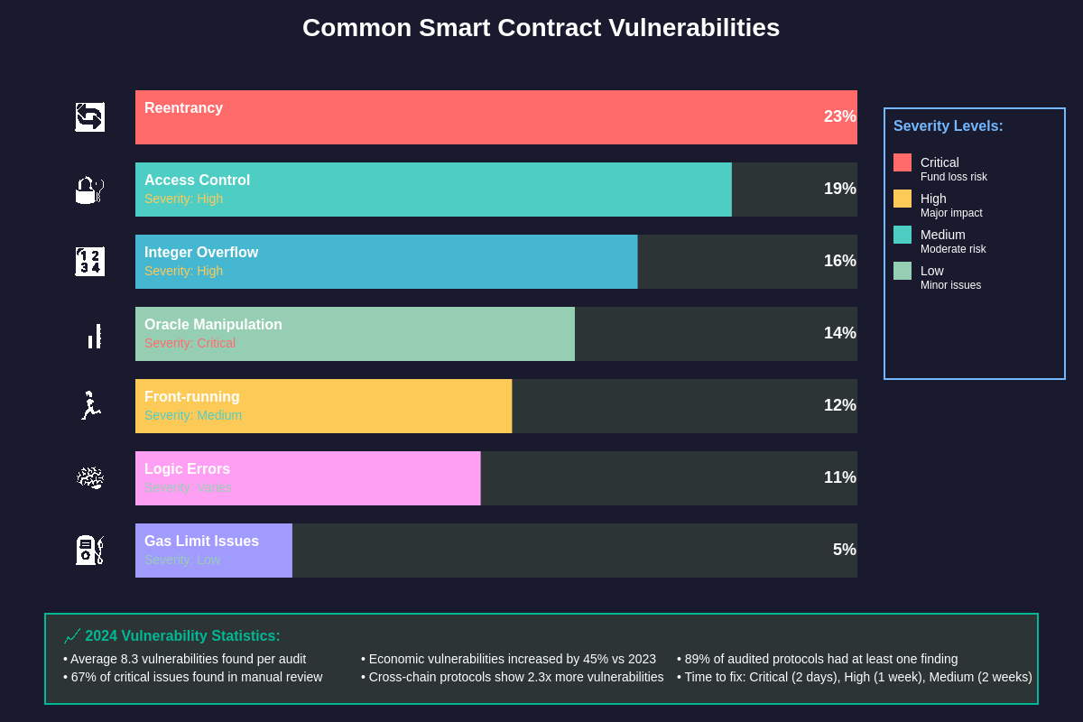 Common Smart Contract Vulnerabilities