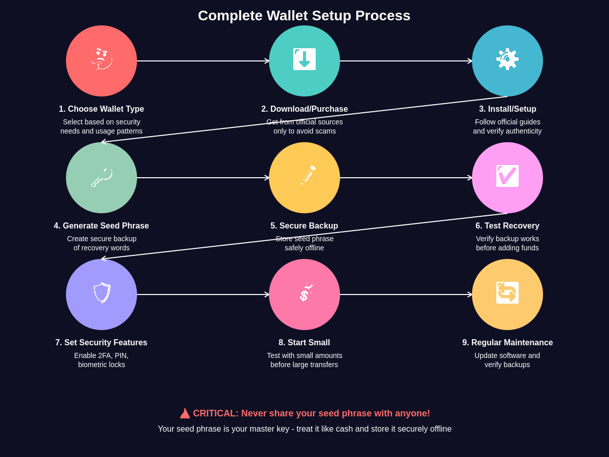 Complete Wallet Setup Process