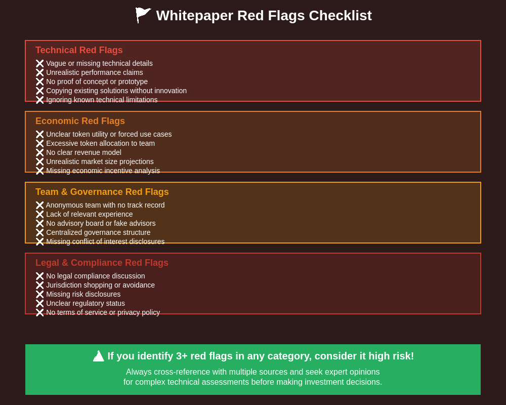 Whitepaper Red Flags Checklist