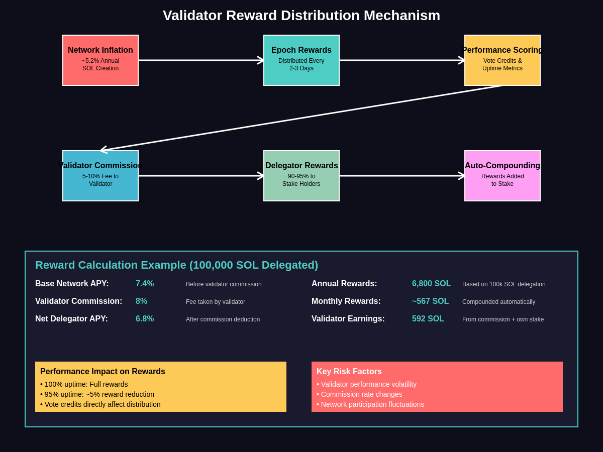 Validator Reward Distribution