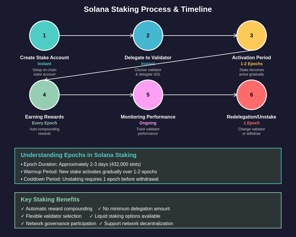 Staking Mechanics Flow