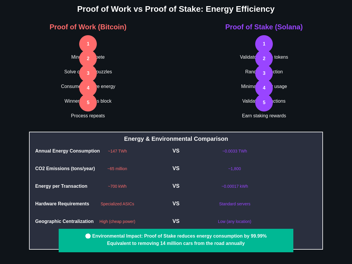 Consensus Mechanism Comparison