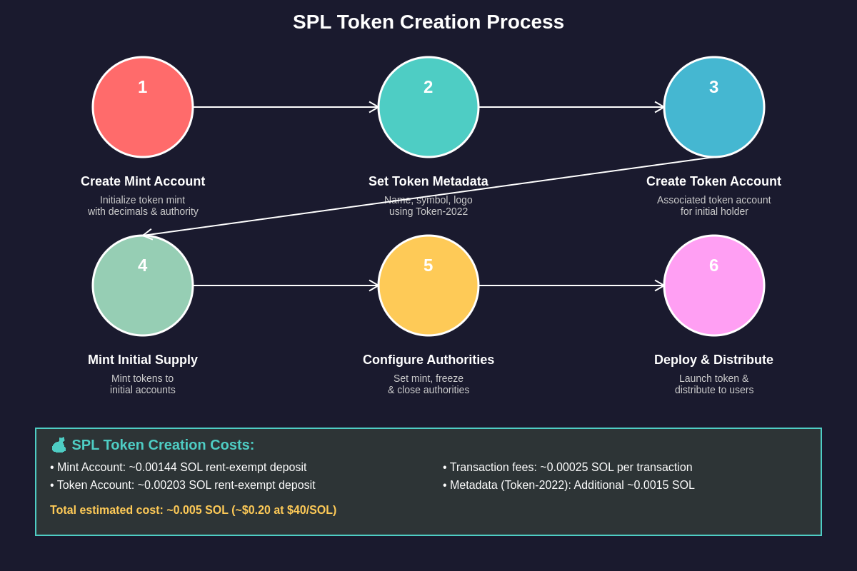 SPL Token Creation Process