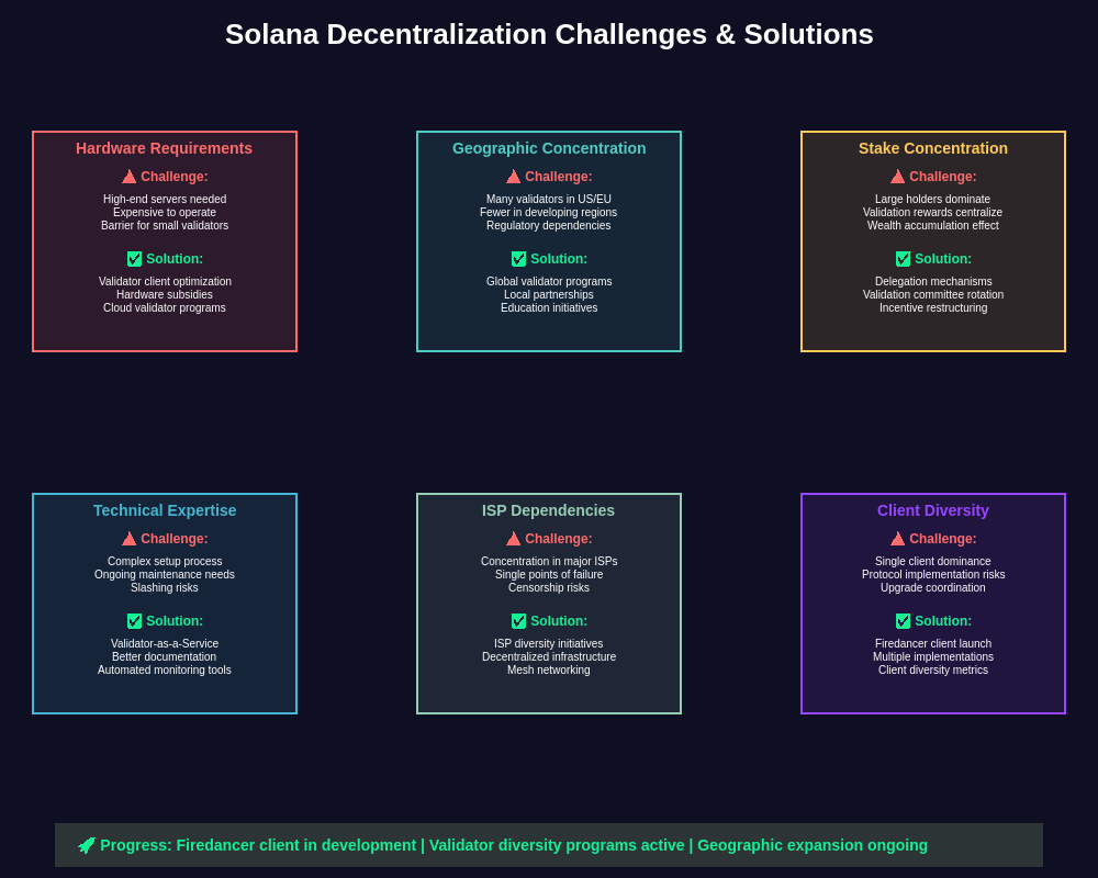 Decentralization Challenges & Solutions