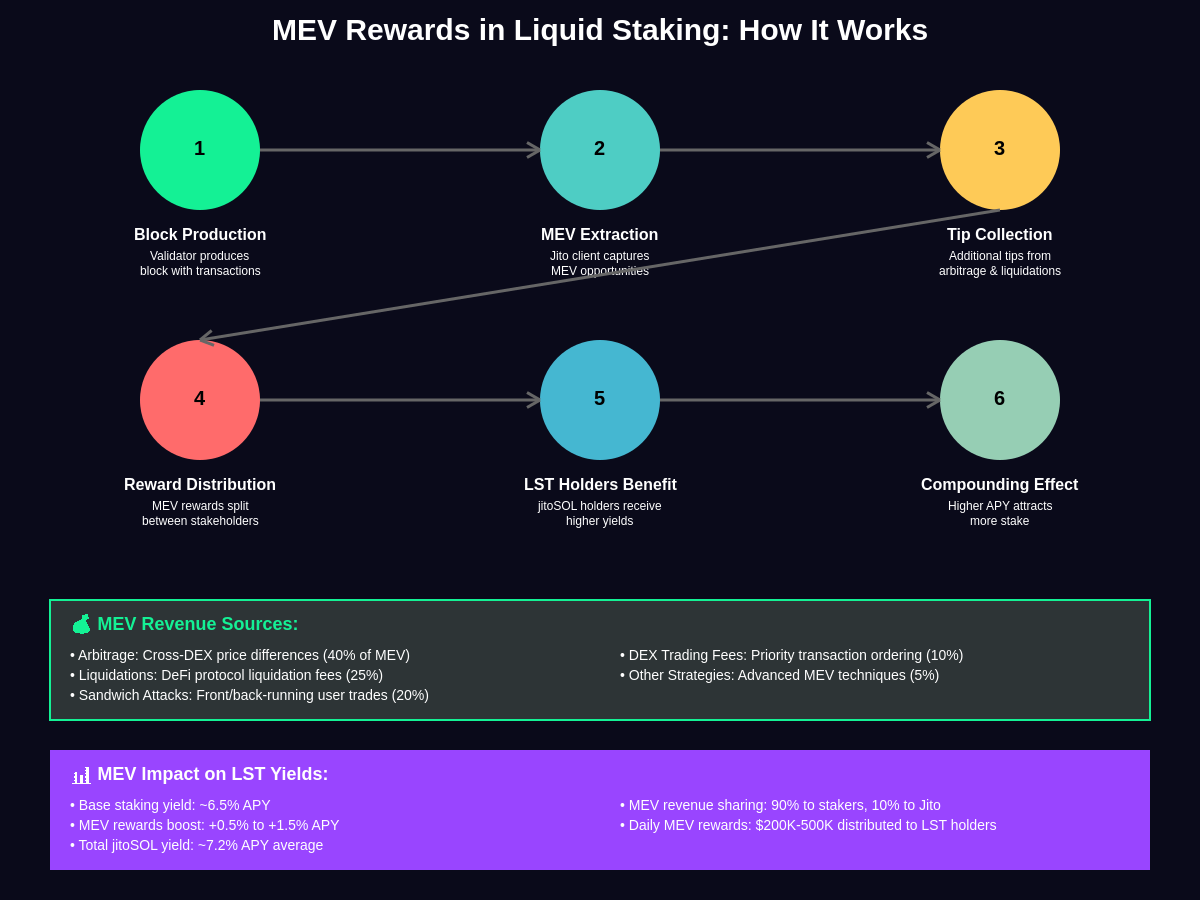 MEV Rewards Distribution Flow
