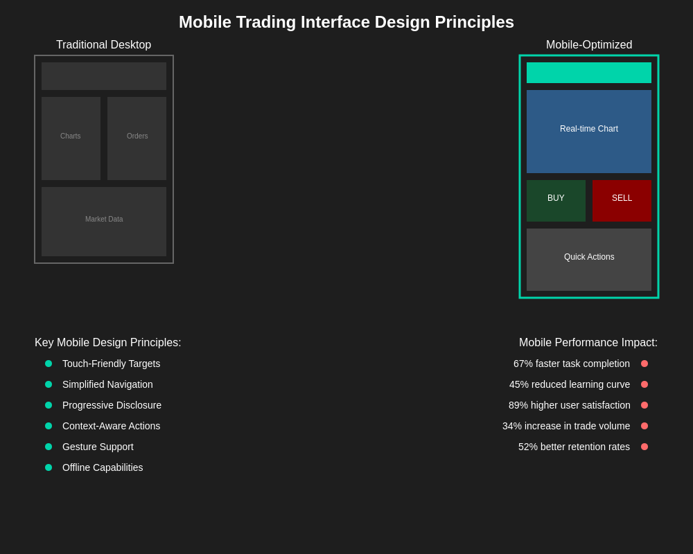 Mobile Trading Interface Design Principles