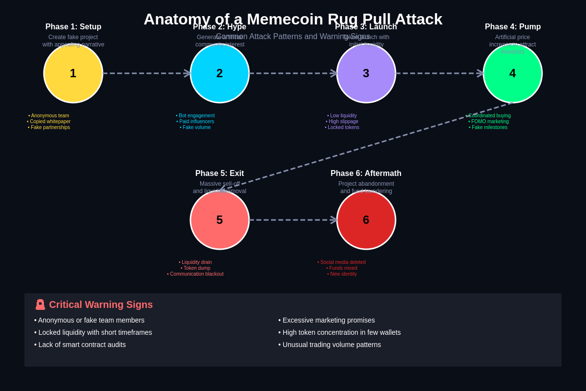 Featured image of post The Dark Side of Memecoins: Rug Pulls and Exit Scams