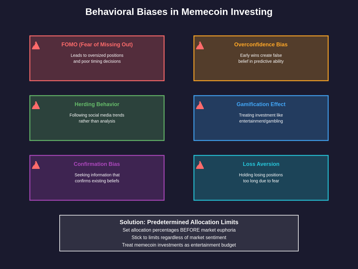 Behavioral Psychology in Memecoin Investing