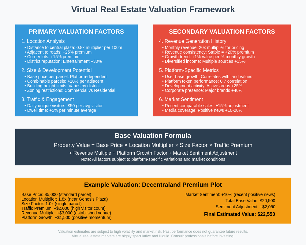 Virtual Real Estate Valuation Framework