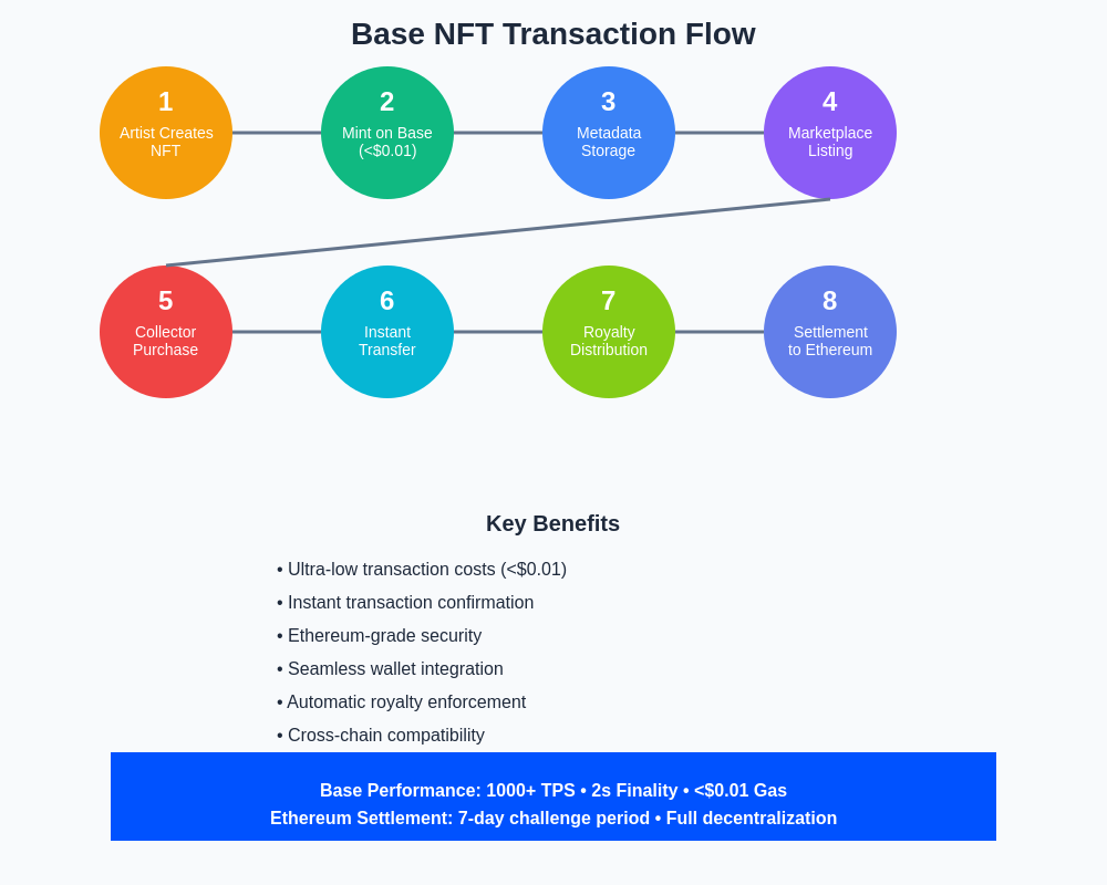 NFT Transaction Flow on Base