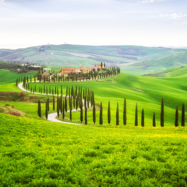 Valle del Chianti y Val d'Orcia