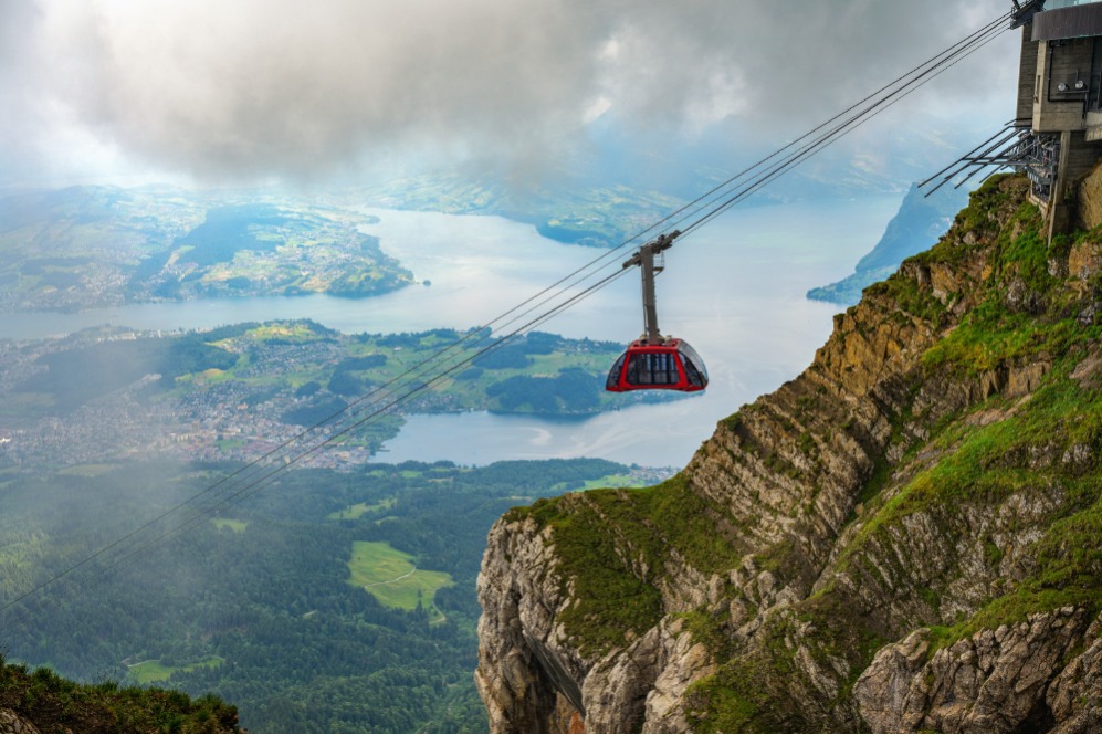 Opcional subida al Monte Pilatus