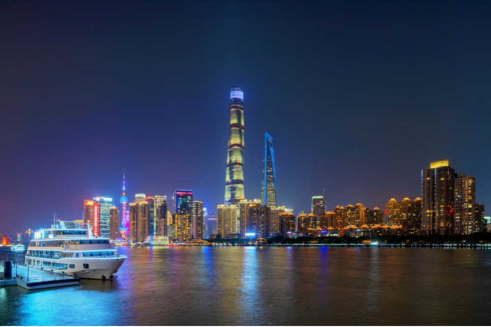 Opcional crucero nocturno por el río Huangpu