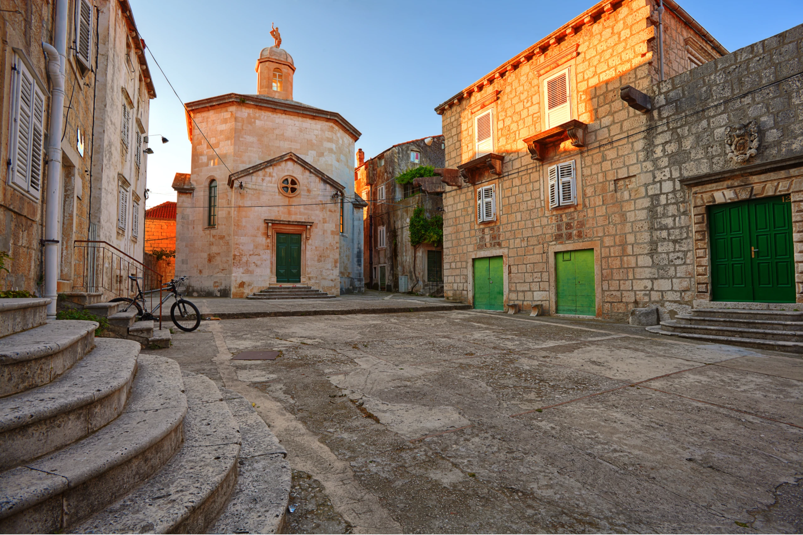 Plaza del Mercado de Korčula
