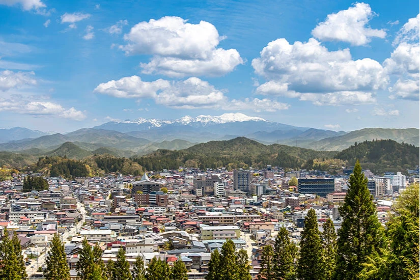 Llegada a Takayama