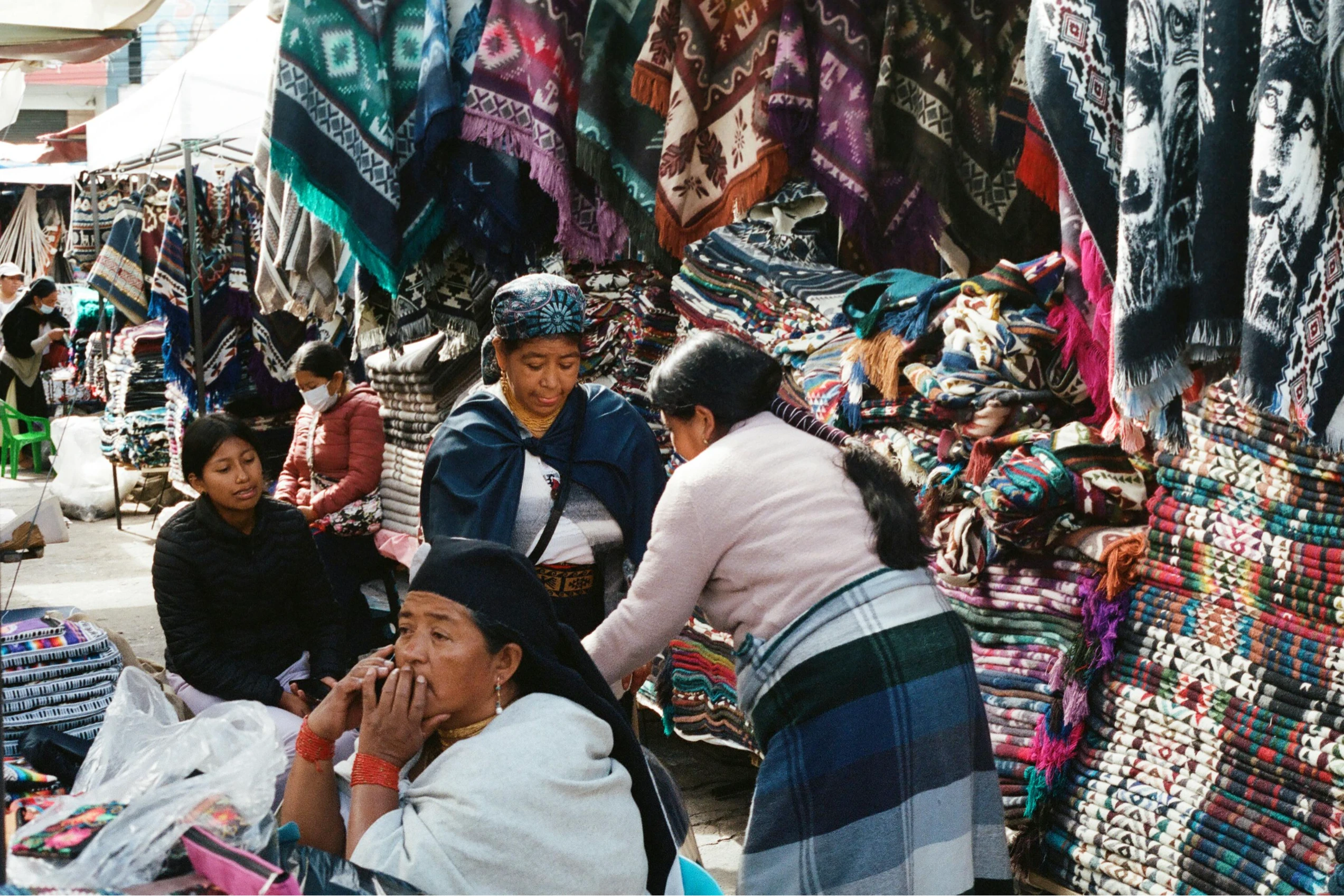 Mercado indígena de Otavalo