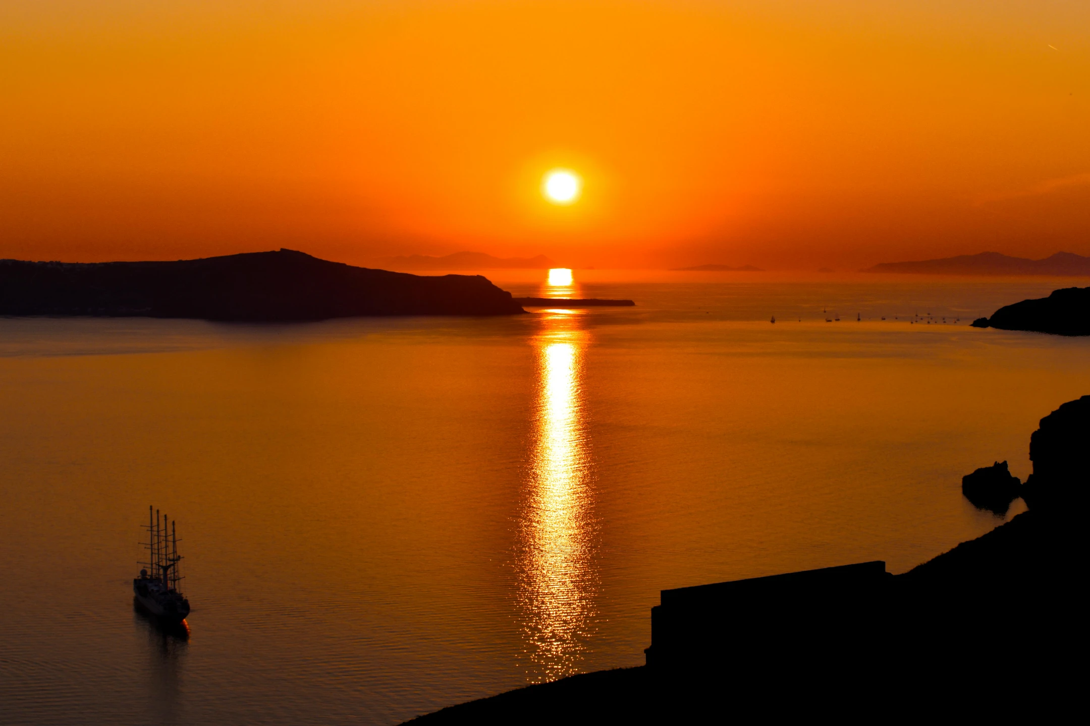 Atarceder en Oia