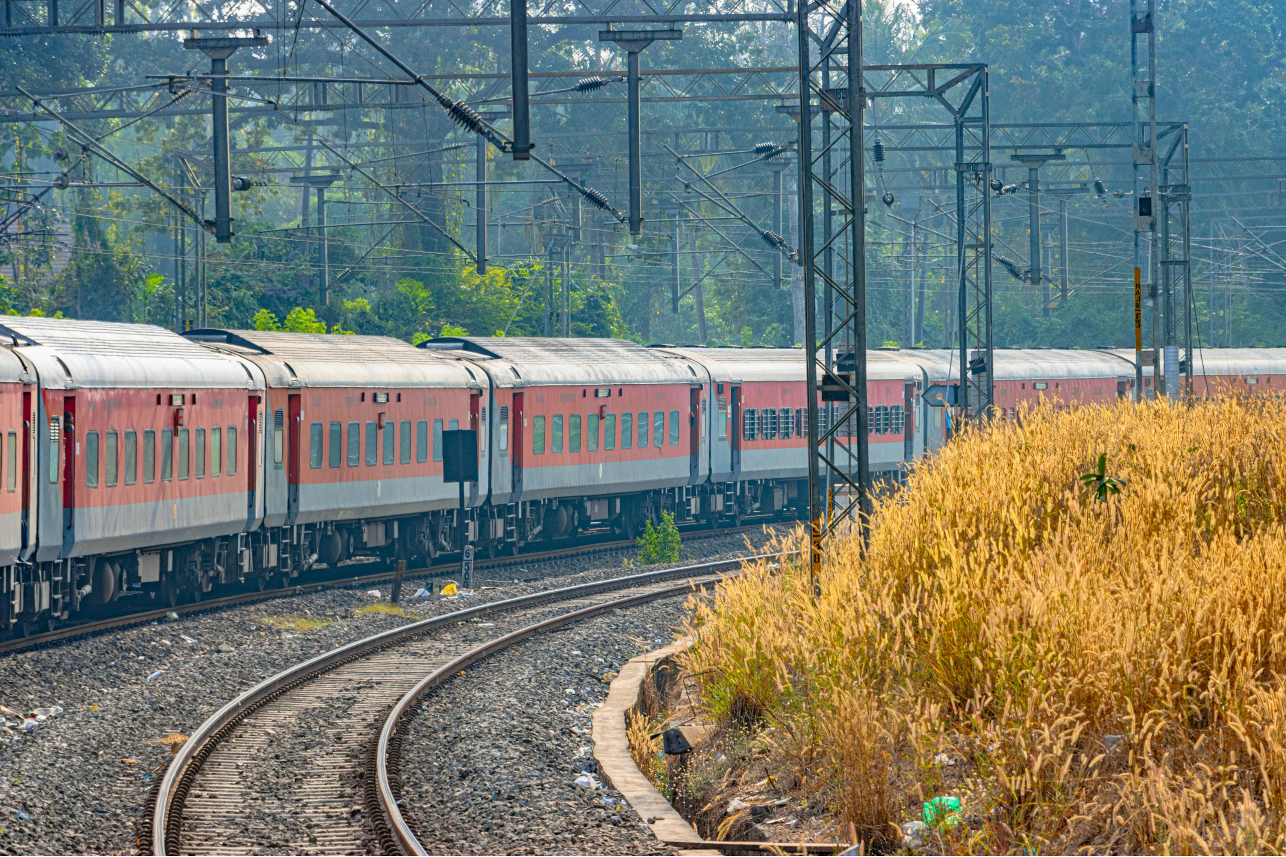 Viaje en tren Shatabdi Express