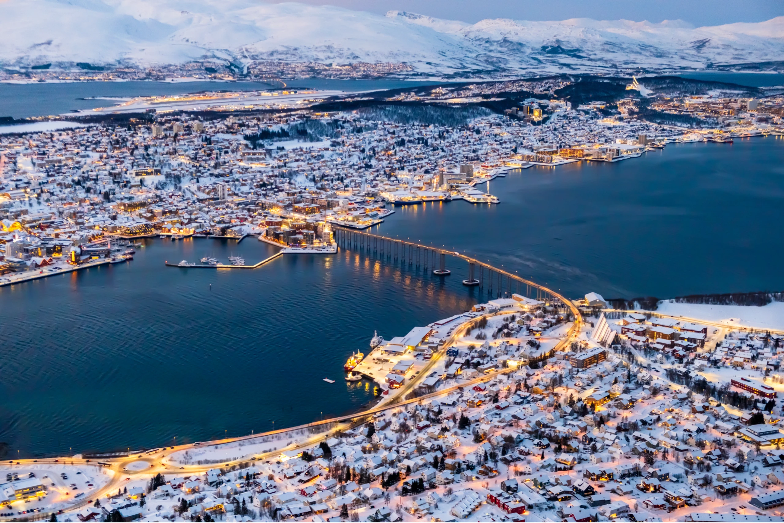 Paseo panorámico a pie por Tromsø con guía