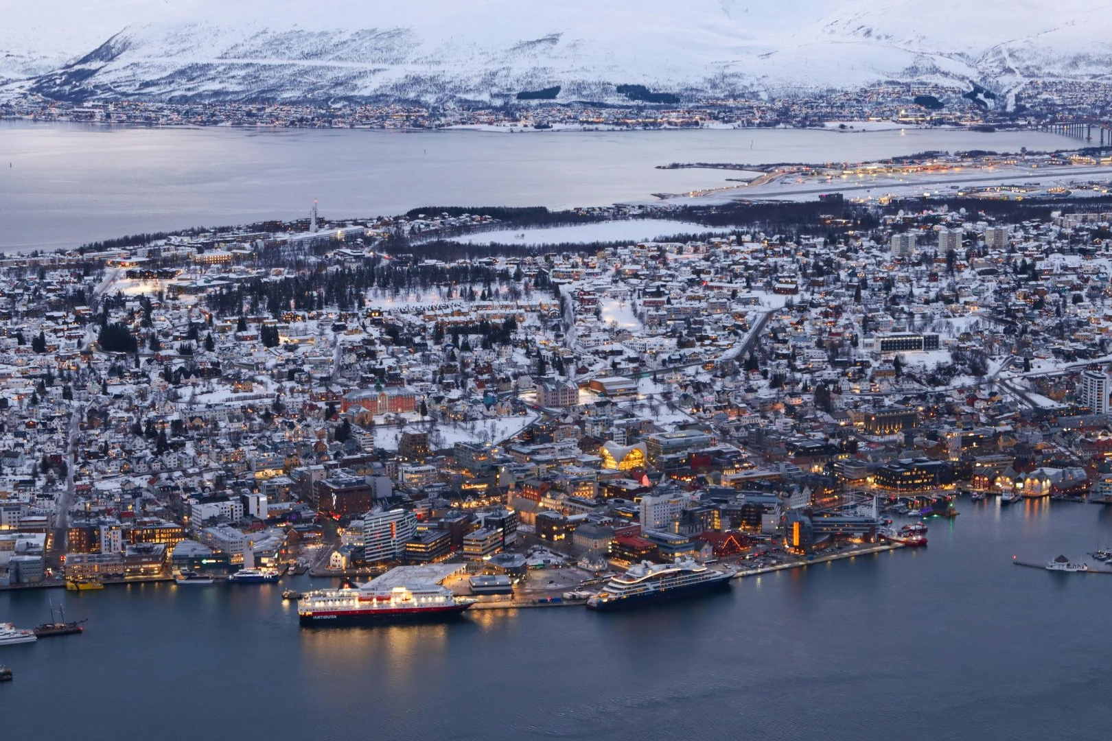 El puerto de Tromso