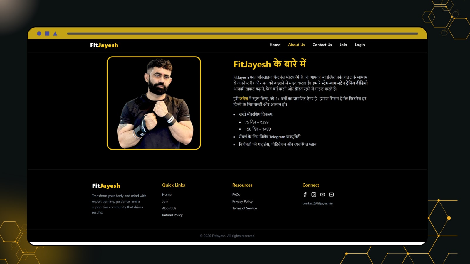 FitJayesh – screenshot 6