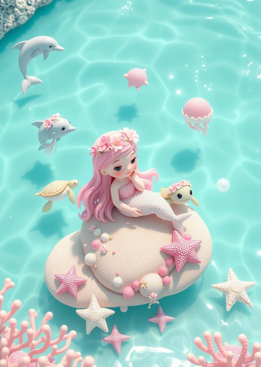 Kawaii Mermaid Lagoon