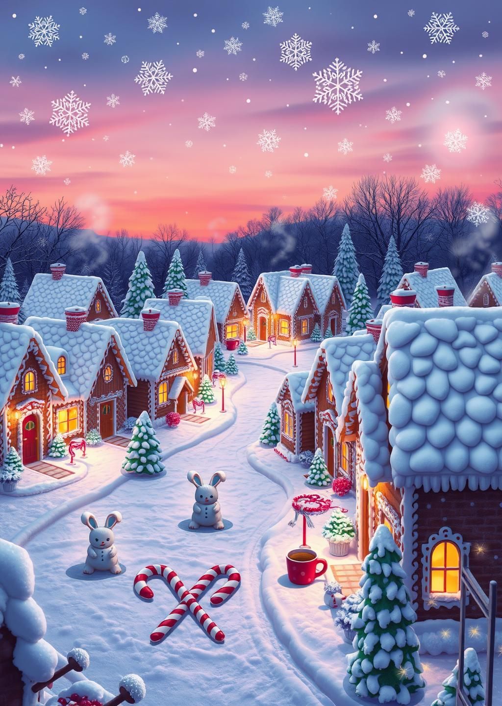 Pastel Winter Wonderland