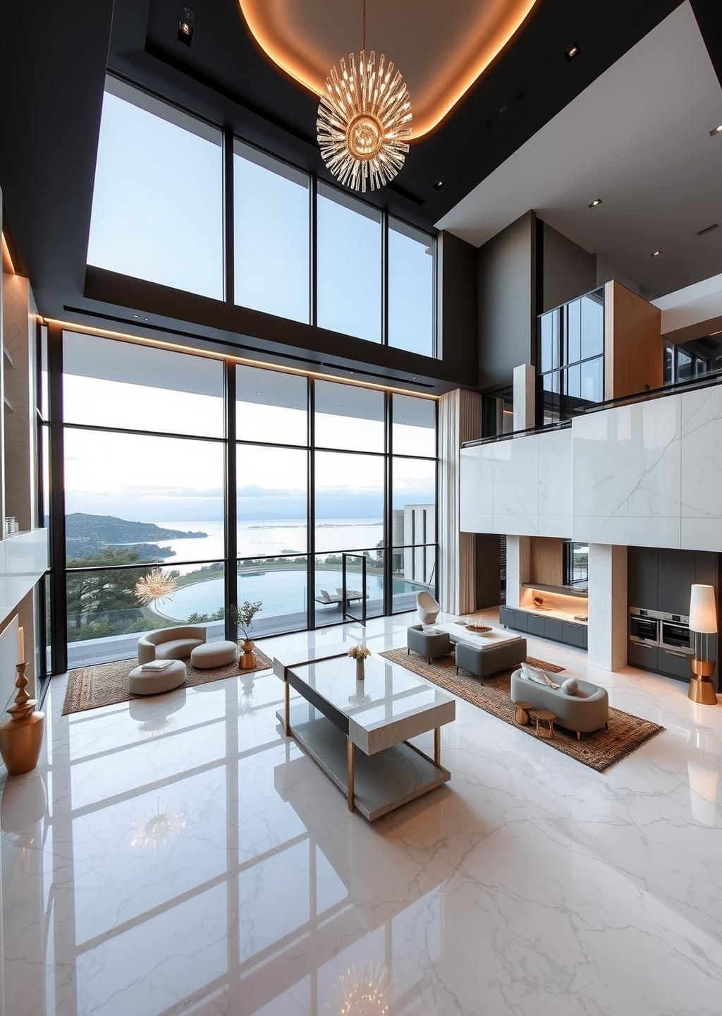 Where luxury meets modernity. #LuxuryHomes #InteriorDesign