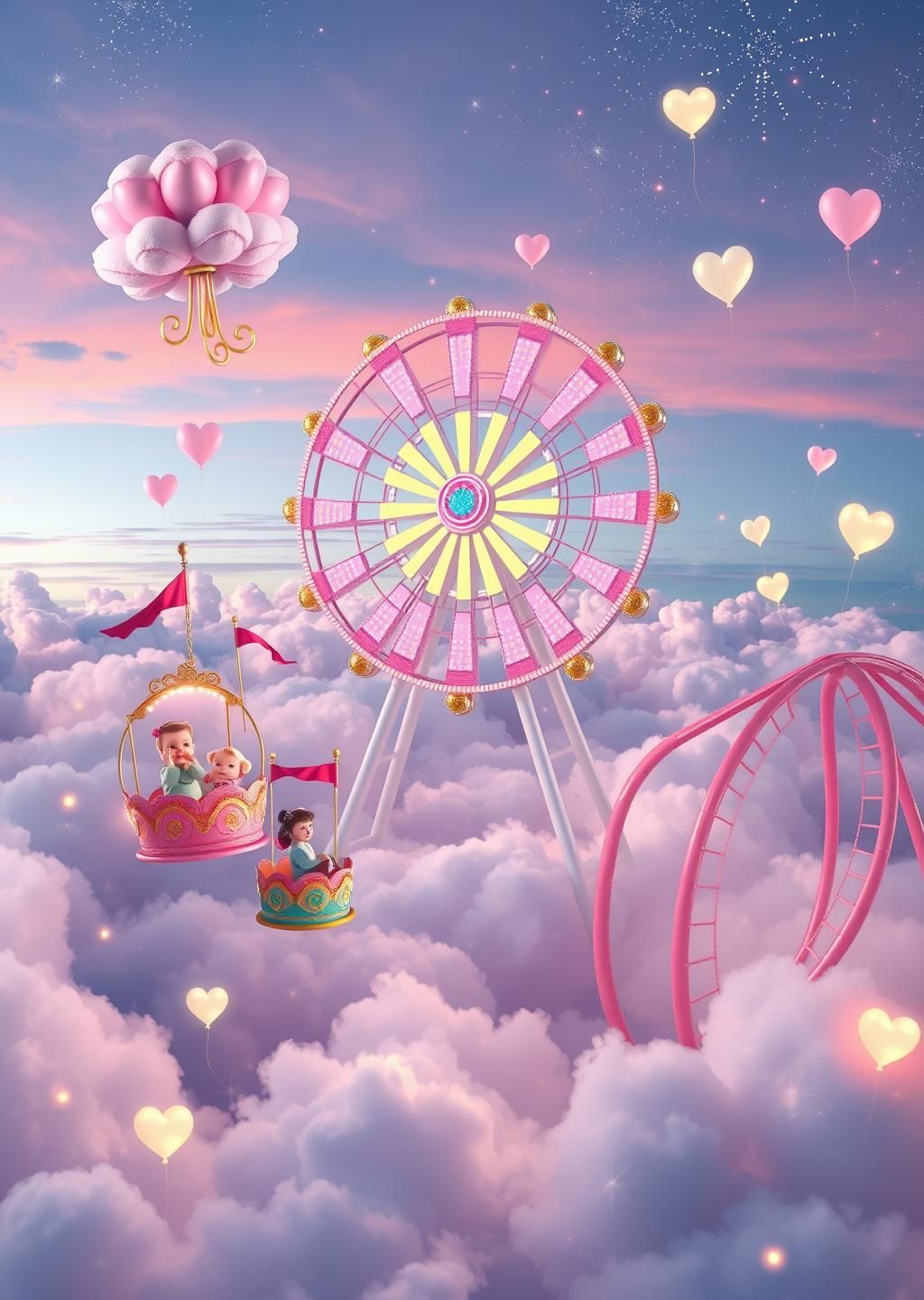 Cotton Candy Sky Carnival