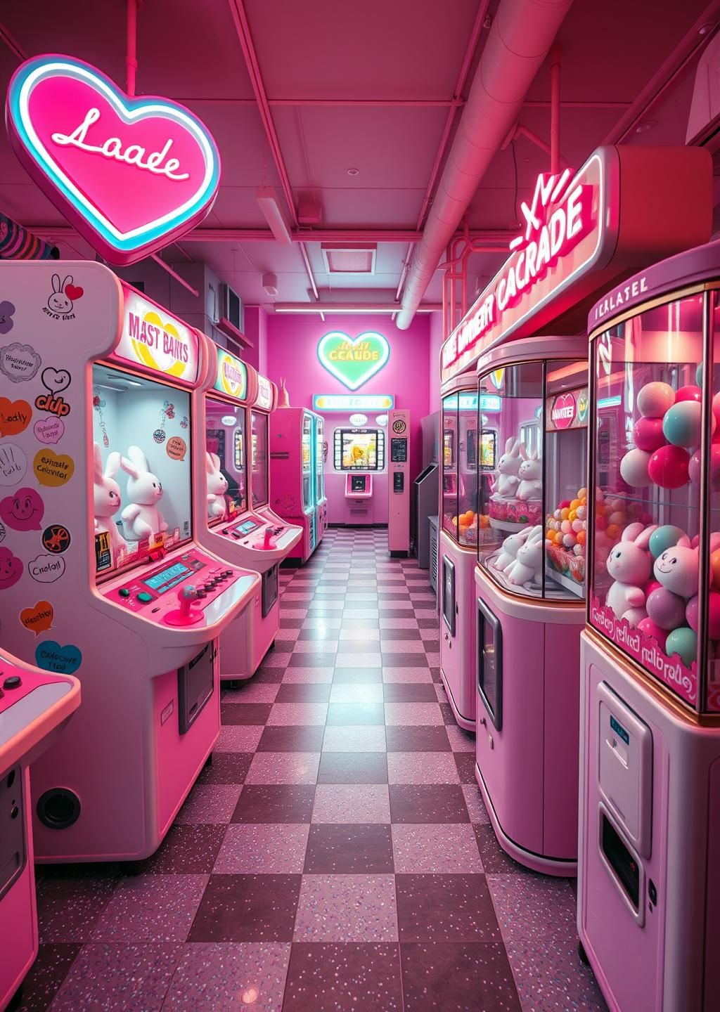 Pastel Arcade Dreams
