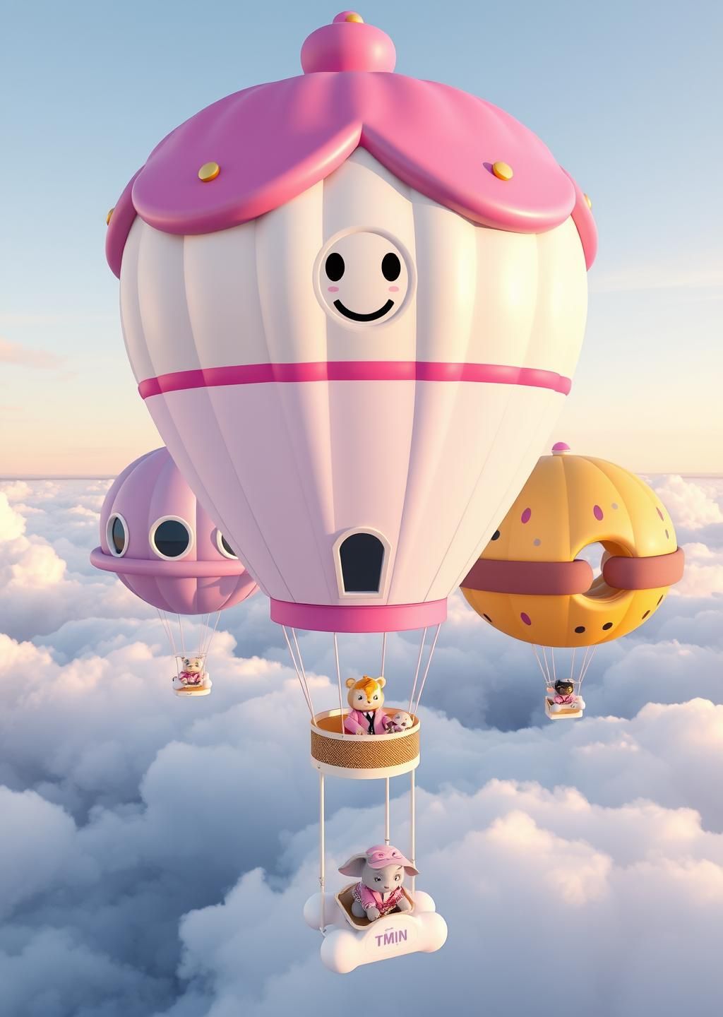 Floating Dessert Balloon Hotel