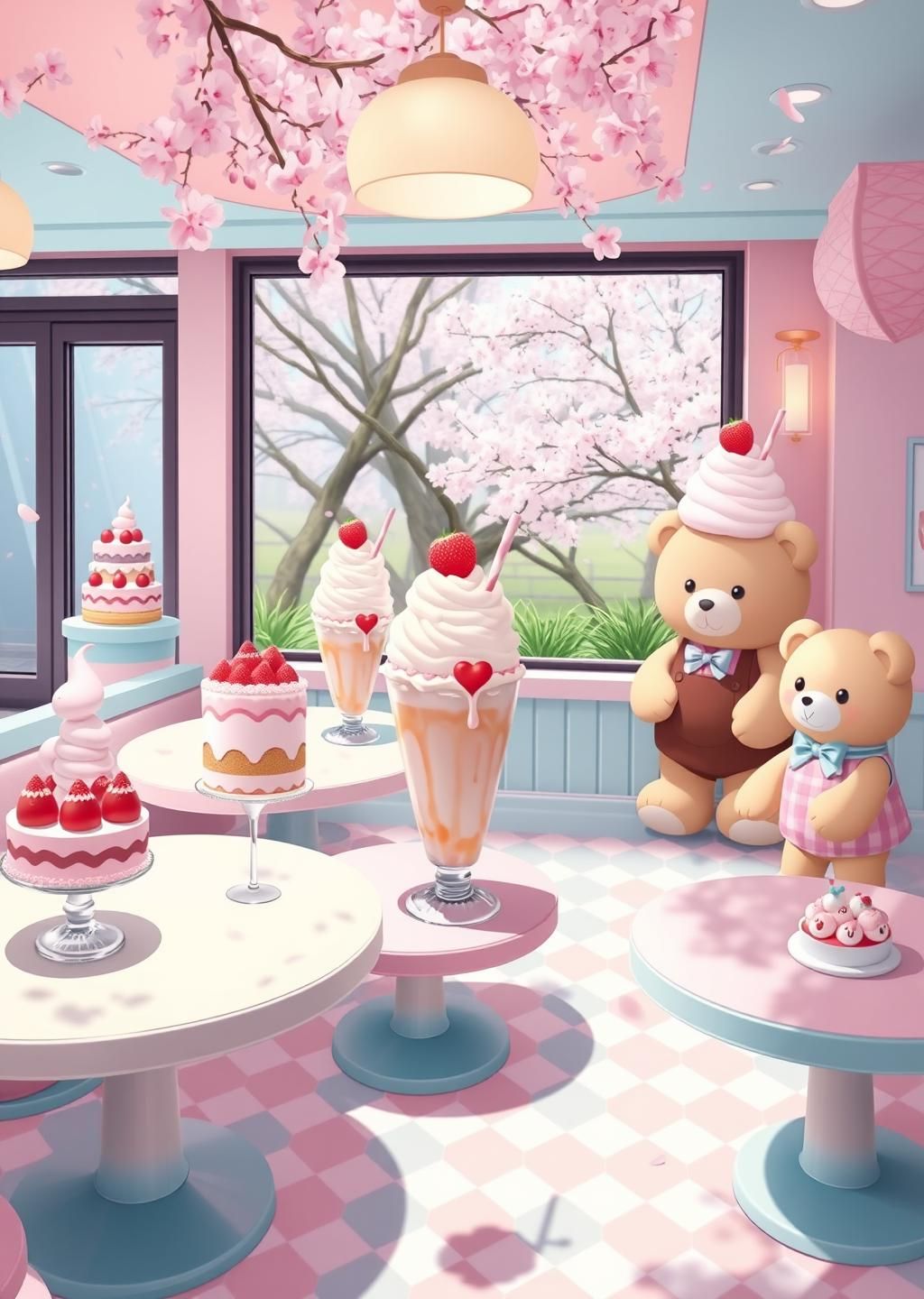 Kawaii Dessert Café Fantasy