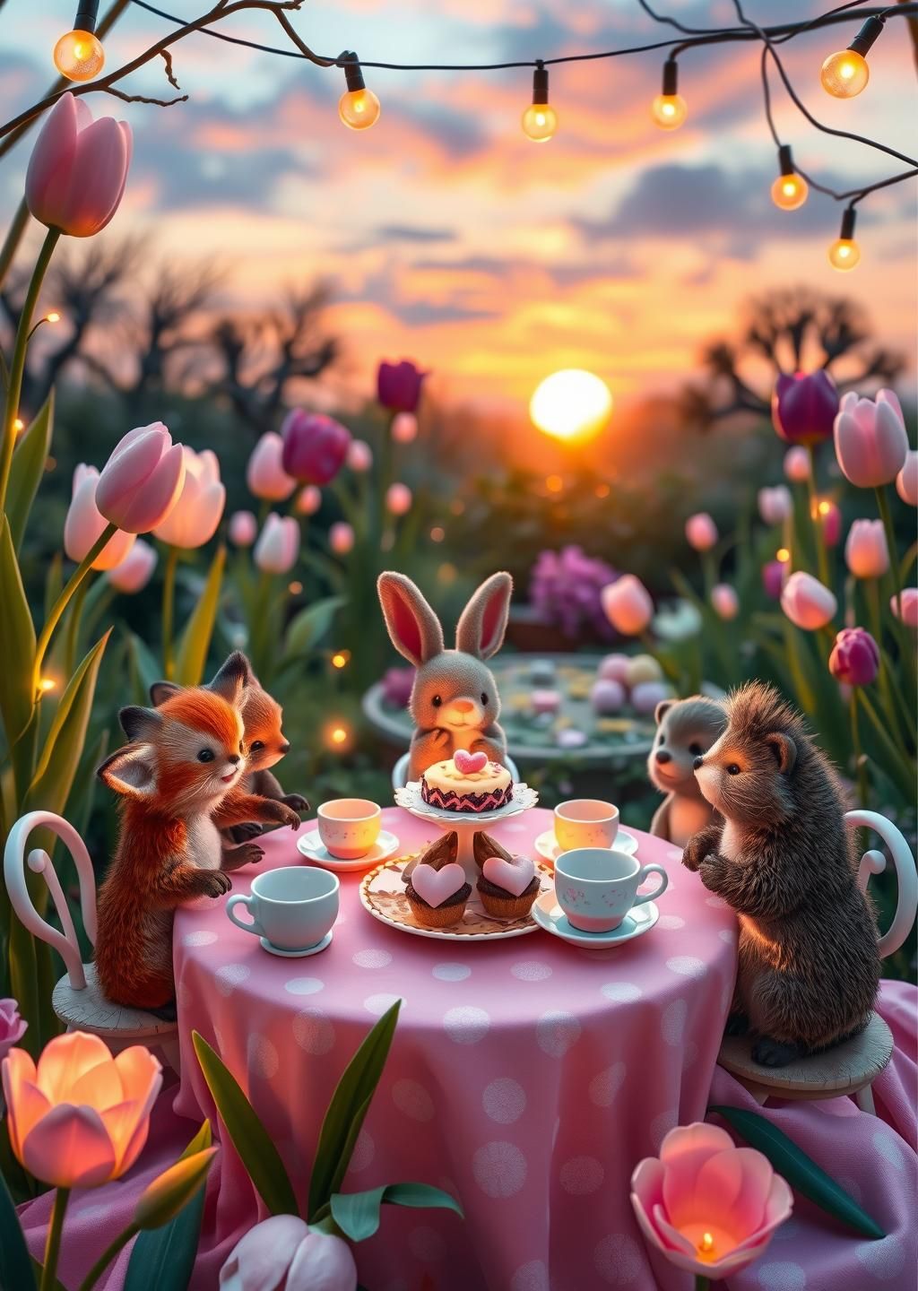 Pastel Garden Tea Party