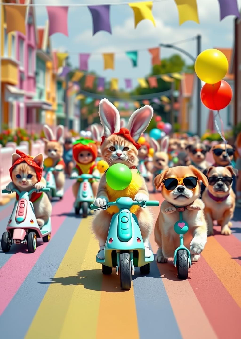Pastel Pet Parade Party