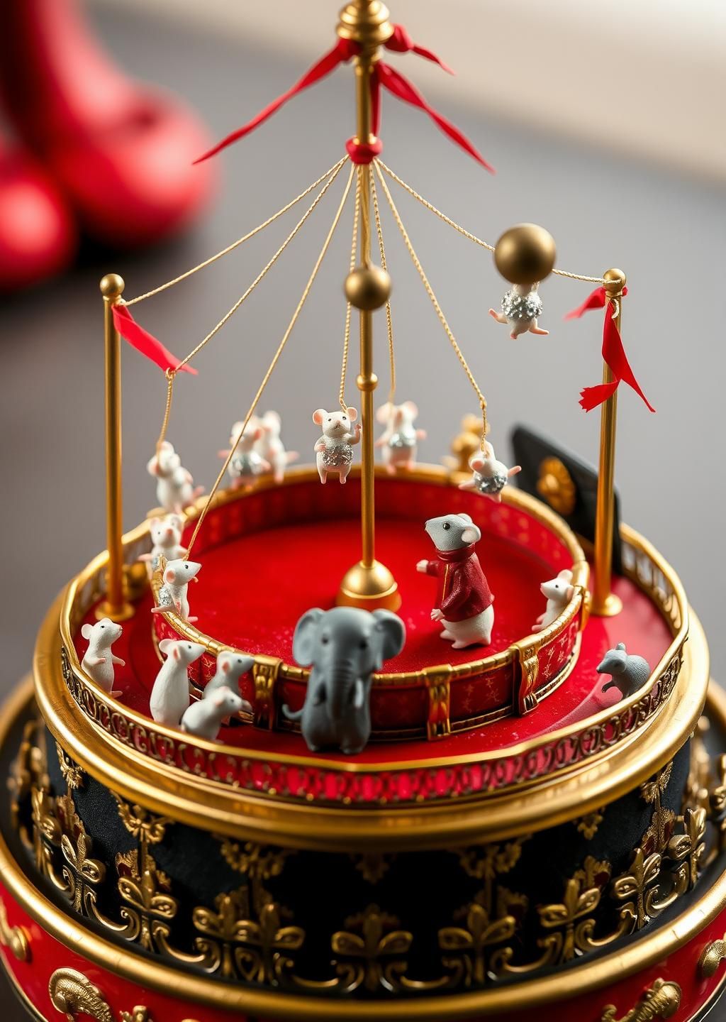 Music Box Miniature Circus