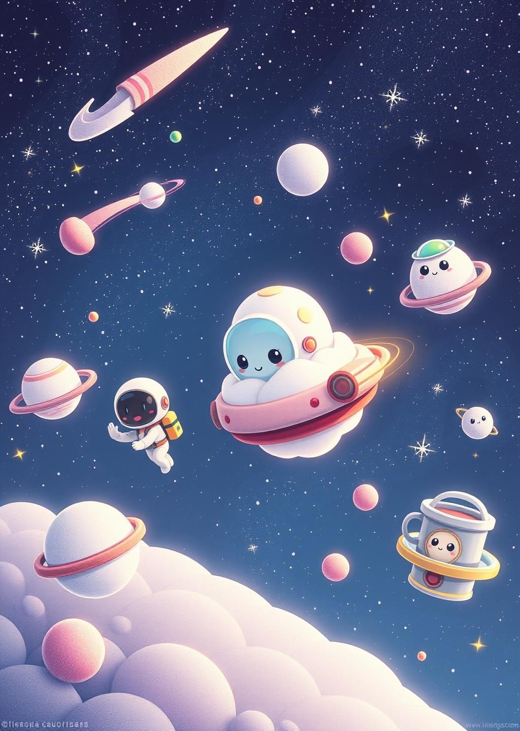 Kawaii Space Adventure